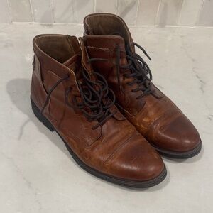 4/$20 Brown Leather Men's Boots